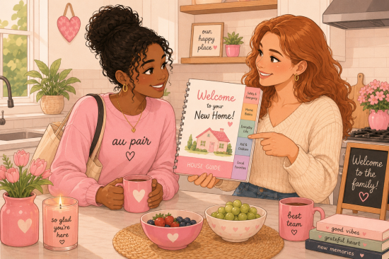 Free Houseguide for Au Pairs and Host Families by PerfectConnect.me